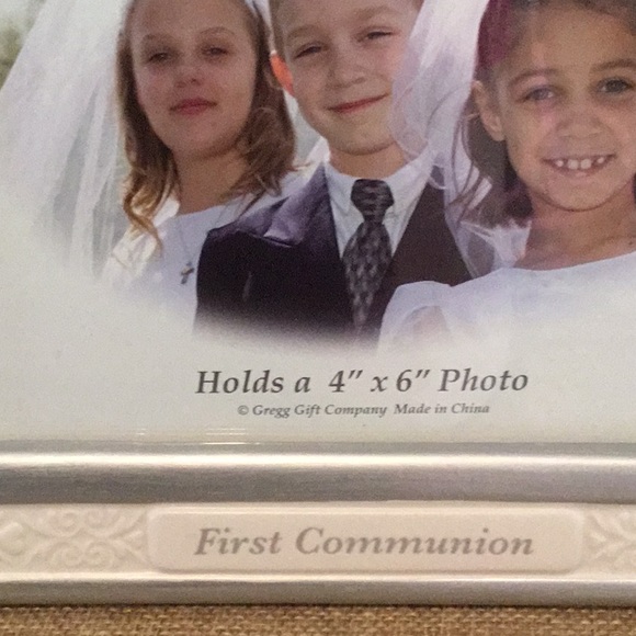 First Holy Communion Picture Frame 4x6 - Picture 2 of 7